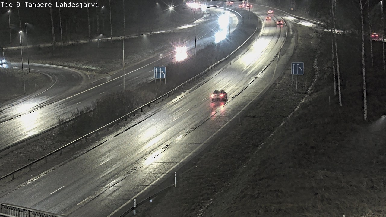 Weather Camera Image Väg 9 Tammerfors, Lahdesjärvi, Tampere, Pirkanmaa