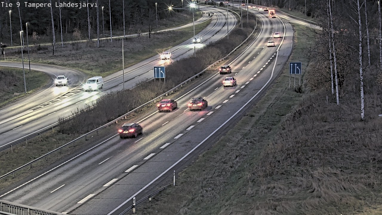 Kelikamerat Kuva Tie 9 Tampere, Lahdesjärvi, Tampere, Pirkanmaa