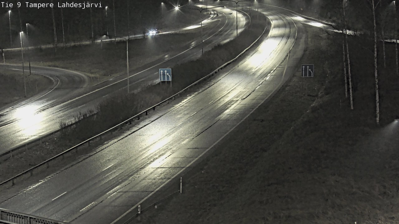 Weather Camera Image Väg 9 Tammerfors, Lahdesjärvi, Tampere, Pirkanmaa
