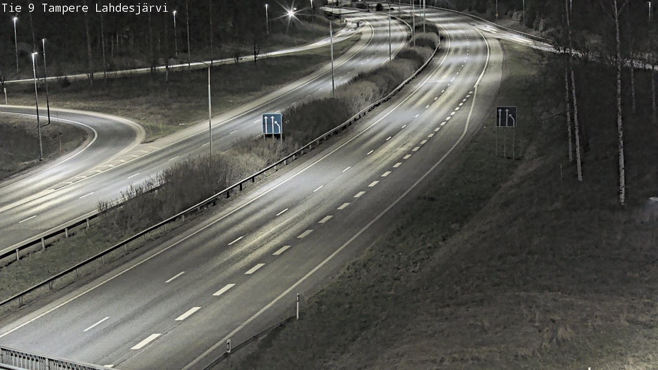 Weather Camera Image Road 9 Tampere, Lahdesjärvi, Tampere, Pirkanmaa