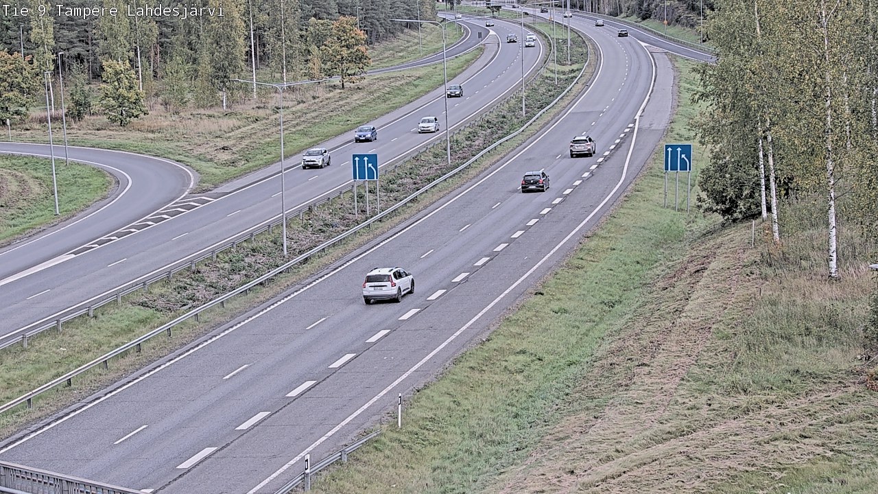 Weather Camera Image Road 9 Tampere, Lahdesjärvi, Tampere, Pirkanmaa