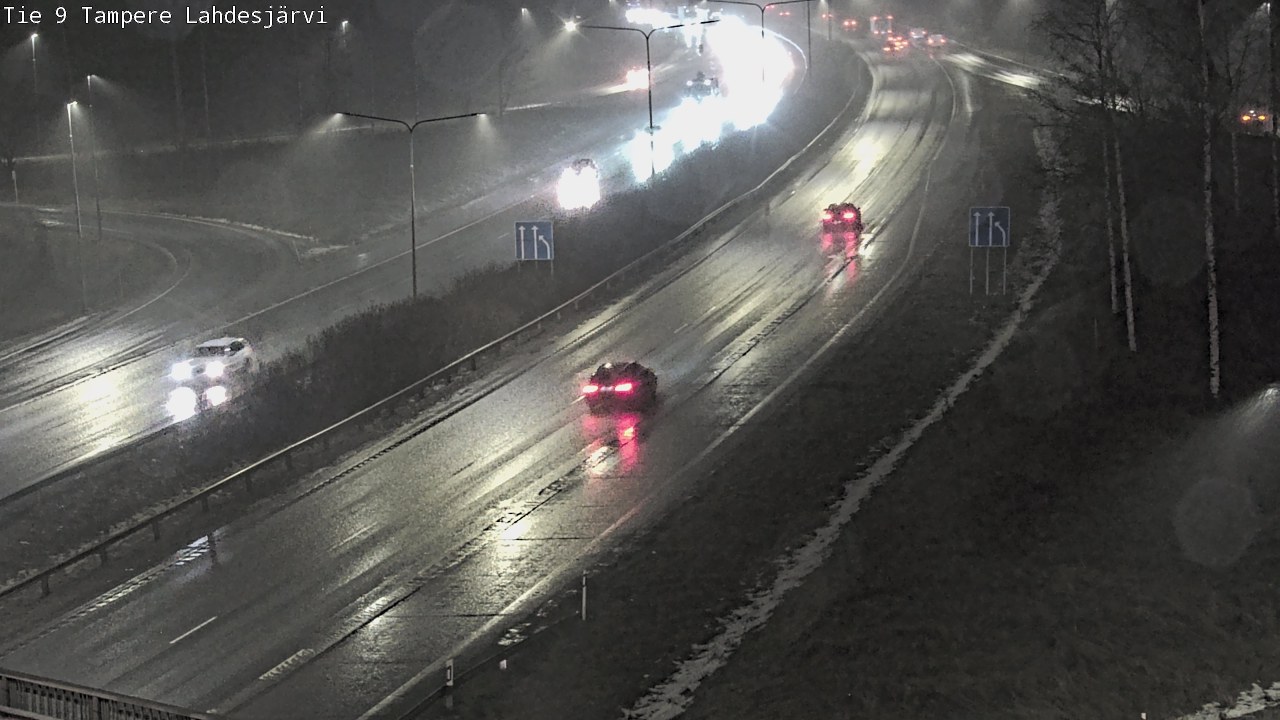 Weather Camera Image Väg 9 Tammerfors, Lahdesjärvi, Tampere, Pirkanmaa