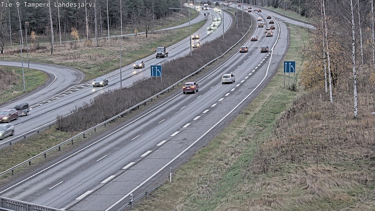 Kelikamerat Kuva Tie 9 Tampere, Lahdesjärvi, Tampere, Pirkanmaa