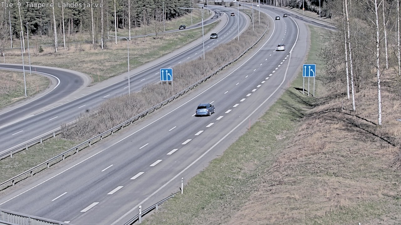Weather Camera Image Road 9 Tampere, Lahdesjärvi, Tampere, Pirkanmaa