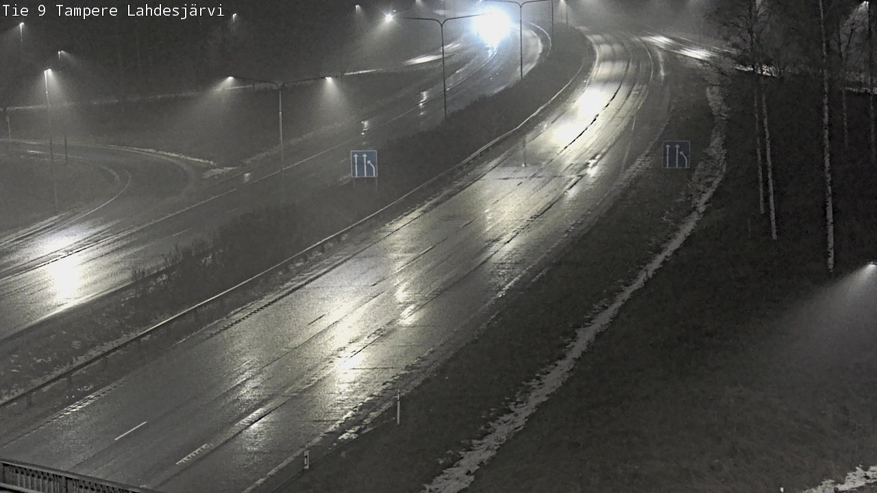 Weather Camera Image Väg 9 Tammerfors, Lahdesjärvi, Tampere, Pirkanmaa
