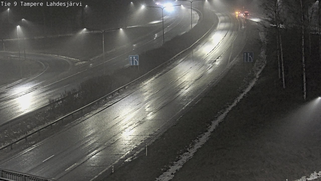 Weather Camera Image Väg 9 Tammerfors, Lahdesjärvi, Tampere, Pirkanmaa