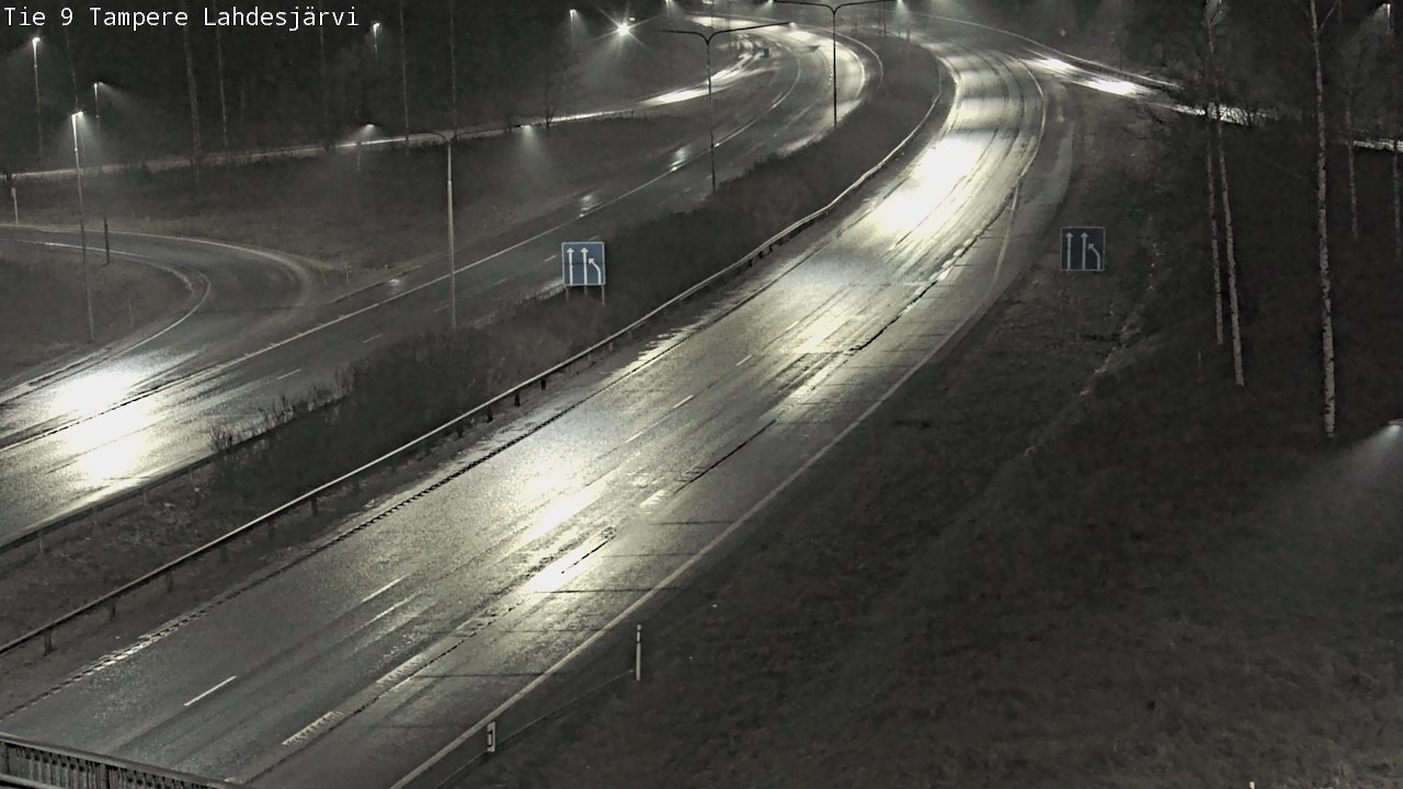 Weather Camera Image Väg 9 Tammerfors, Lahdesjärvi, Tampere, Pirkanmaa