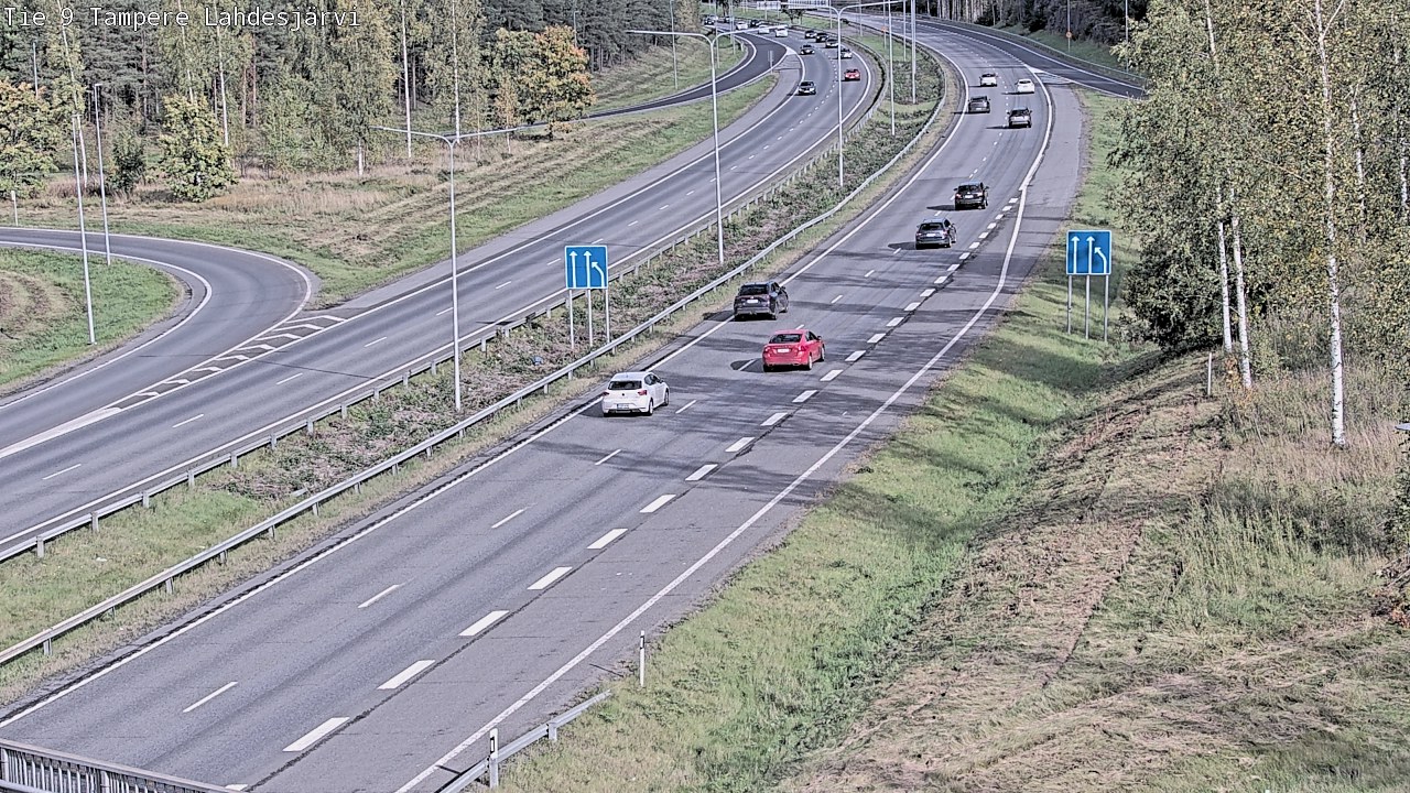 Weather Camera Image Road 9 Tampere, Lahdesjärvi, Tampere, Pirkanmaa