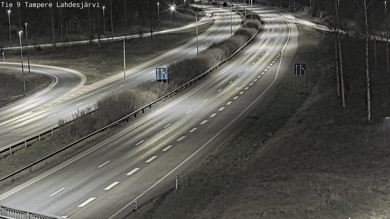 Weather Camera Image Road 9 Tampere, Lahdesjärvi, Tampere, Pirkanmaa