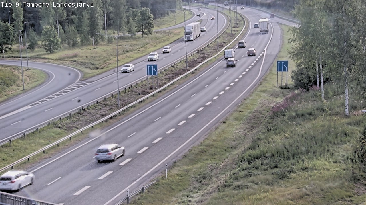 Kelikamerat Kuva Tie 9 Tampere, Lahdesjärvi, Tampere, Pirkanmaa