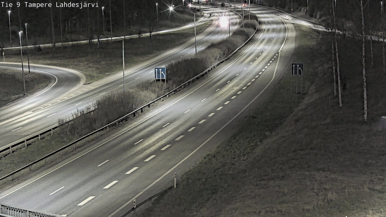 Weather Camera Image Road 9 Tampere, Lahdesjärvi, Tampere, Pirkanmaa