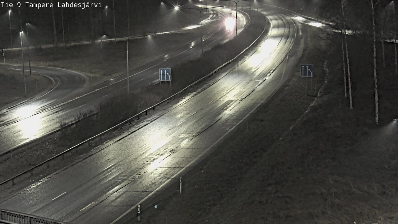 Weather Camera Image Väg 9 Tammerfors, Lahdesjärvi, Tampere, Pirkanmaa