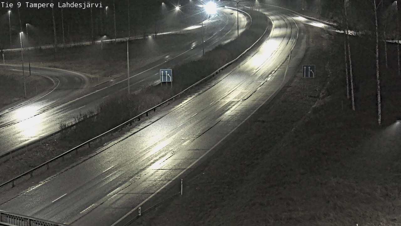 Weather Camera Image Väg 9 Tammerfors, Lahdesjärvi, Tampere, Pirkanmaa