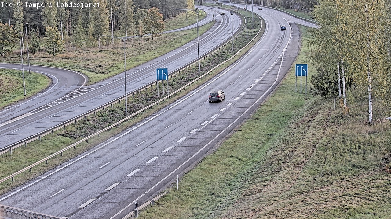 Weather Camera Image Road 9 Tampere, Lahdesjärvi, Tampere, Pirkanmaa