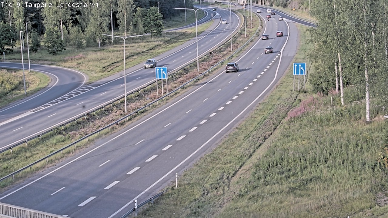 Kelikamerat Kuva Tie 9 Tampere, Lahdesjärvi, Tampere, Pirkanmaa