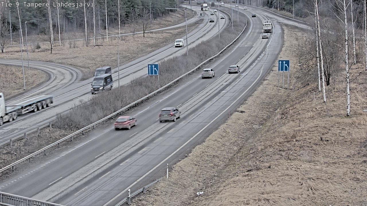 Kelikamerat Kuva Tie 9 Tampere, Lahdesjärvi, Tampere, Pirkanmaa