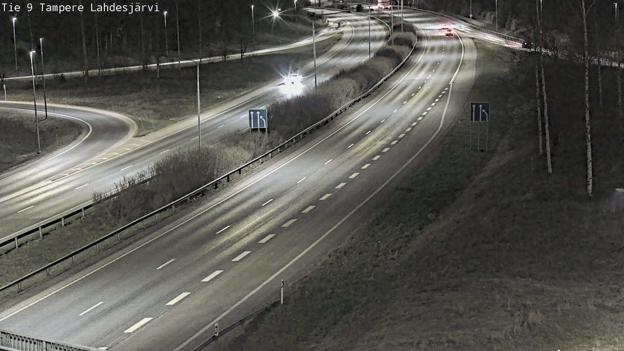Weather Camera Image Road 9 Tampere, Lahdesjärvi, Tampere, Pirkanmaa