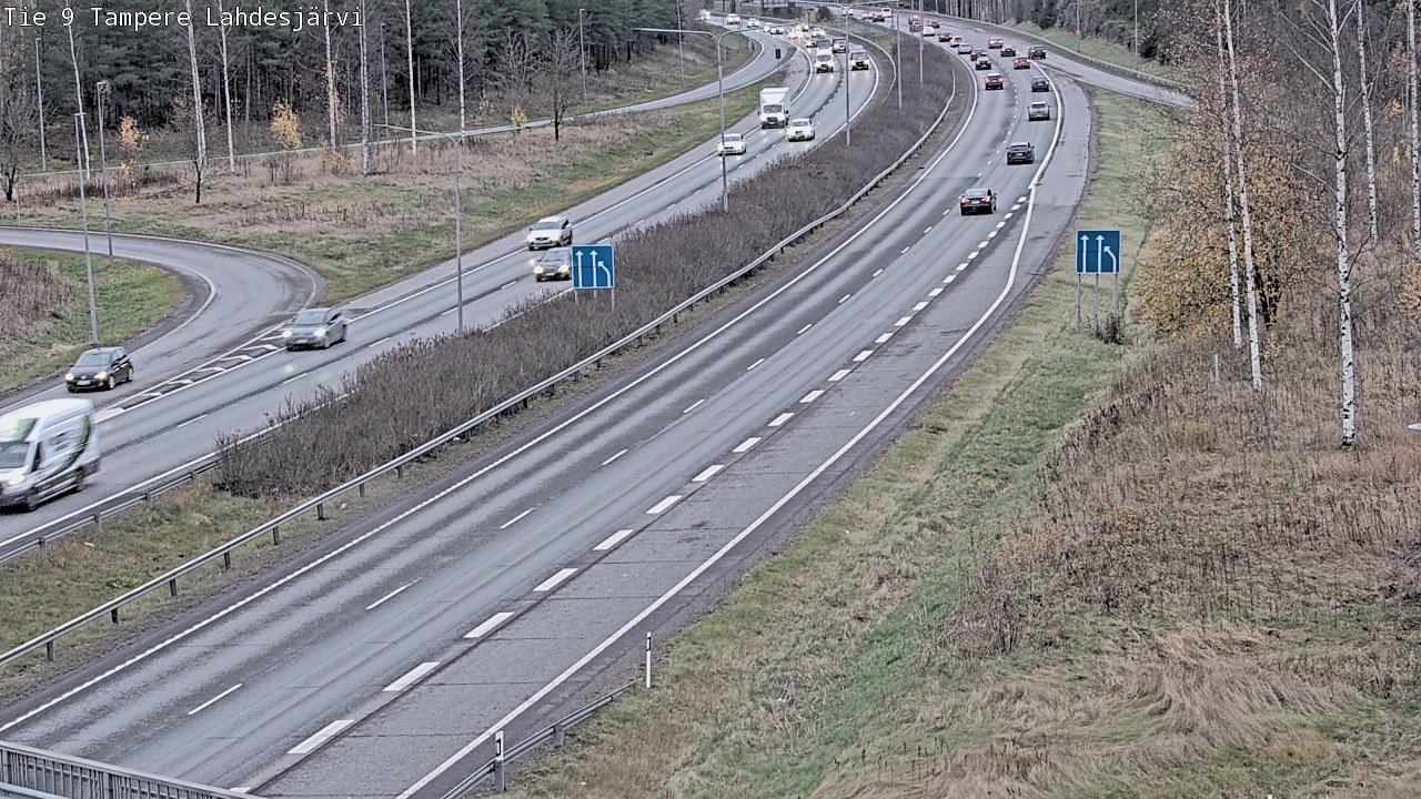 Kelikamerat Kuva Tie 9 Tampere, Lahdesjärvi, Tampere, Pirkanmaa