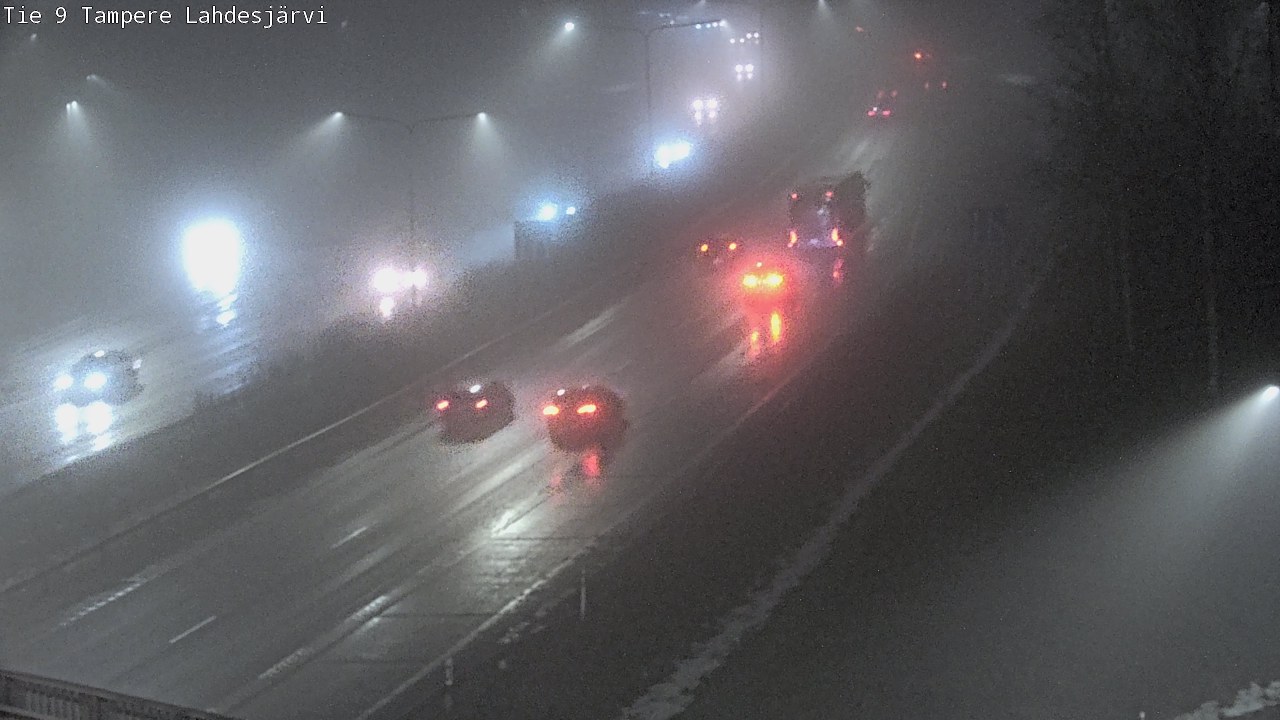 Weather Camera Image Väg 9 Tammerfors, Lahdesjärvi, Tampere, Pirkanmaa