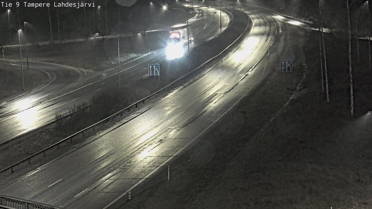 Weather Camera Image Väg 9 Tammerfors, Lahdesjärvi, Tampere, Pirkanmaa
