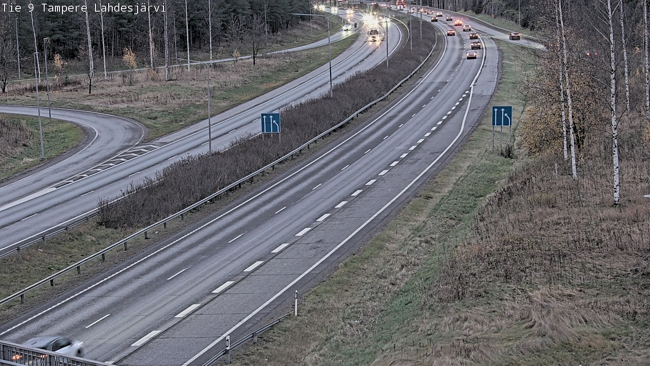 Kelikamerat Kuva Tie 9 Tampere, Lahdesjärvi, Tampere, Pirkanmaa