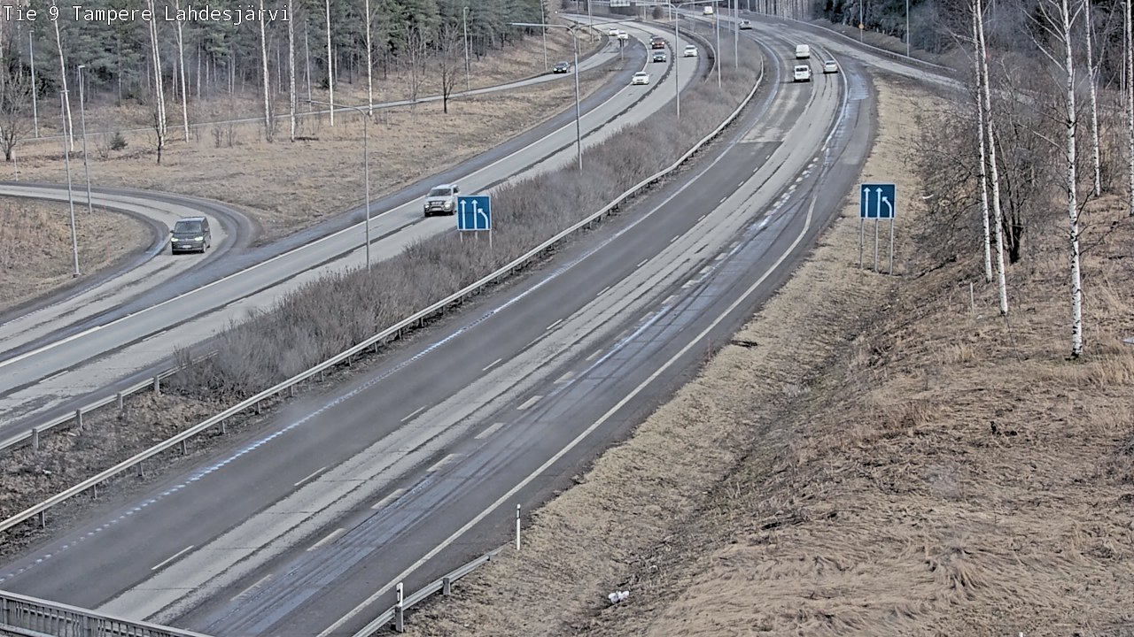 Kelikamerat Kuva Tie 9 Tampere, Lahdesjärvi, Tampere, Pirkanmaa