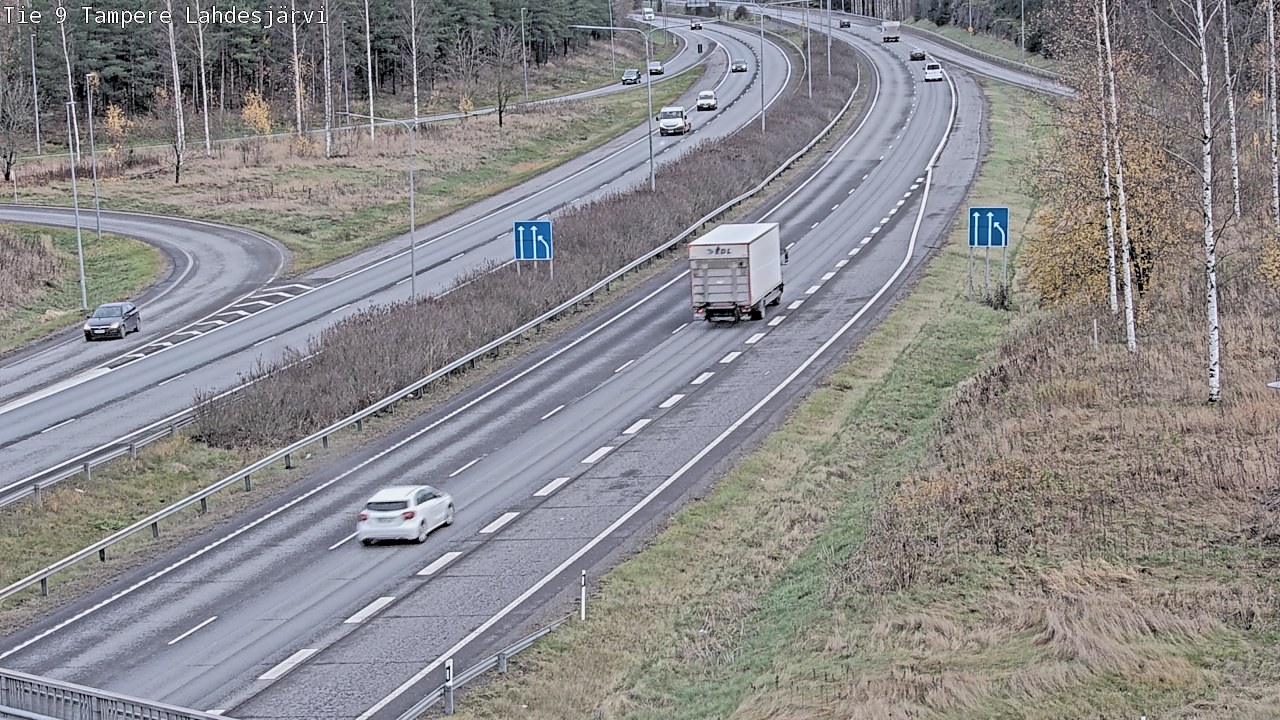 Kelikamerat Kuva Tie 9 Tampere, Lahdesjärvi, Tampere, Pirkanmaa