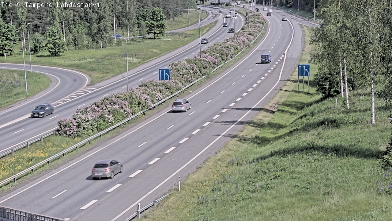 Kelikamerat Kuva Tie 9 Tampere, Lahdesjärvi, Tampere, Pirkanmaa