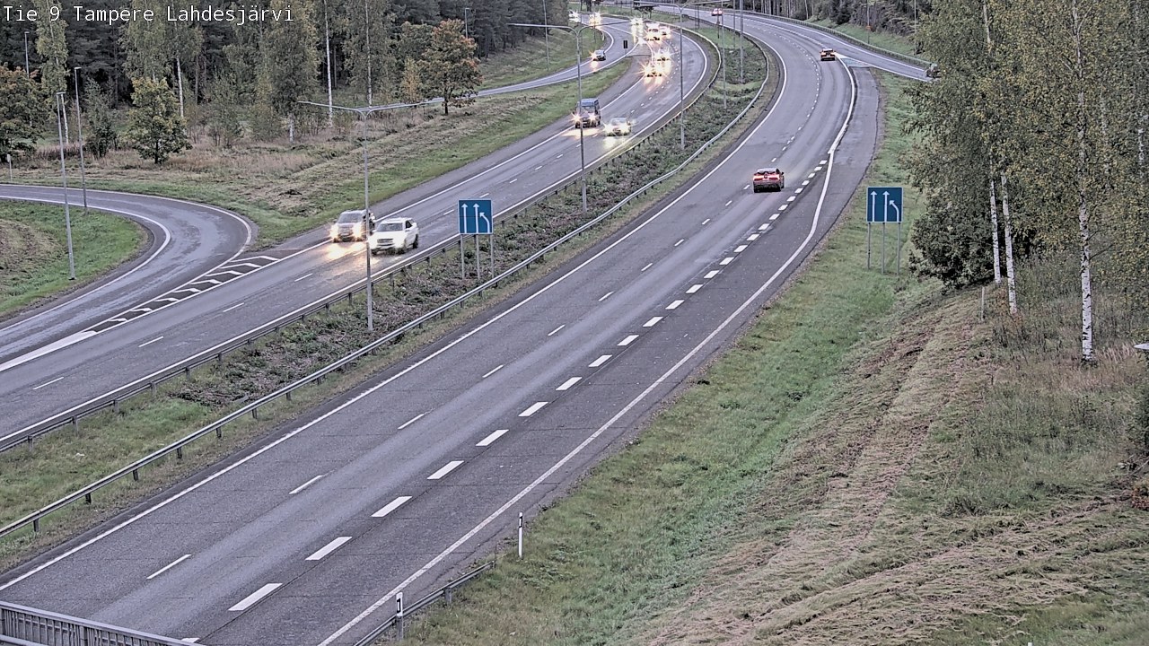 Weather Camera Image Road 9 Tampere, Lahdesjärvi, Tampere, Pirkanmaa