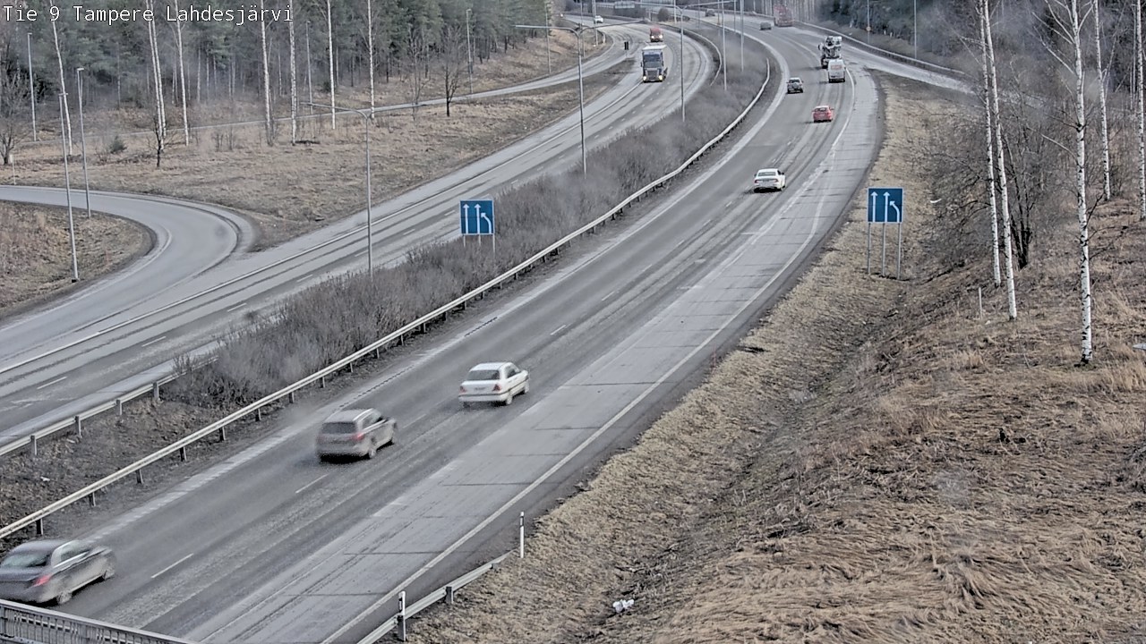 Kelikamerat Kuva Tie 9 Tampere, Lahdesjärvi, Tampere, Pirkanmaa