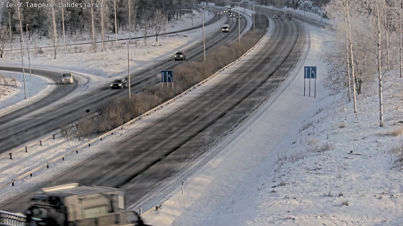 Kelikamerat Kuva Tie 9 Tampere, Lahdesjärvi, Tampere, Pirkanmaa