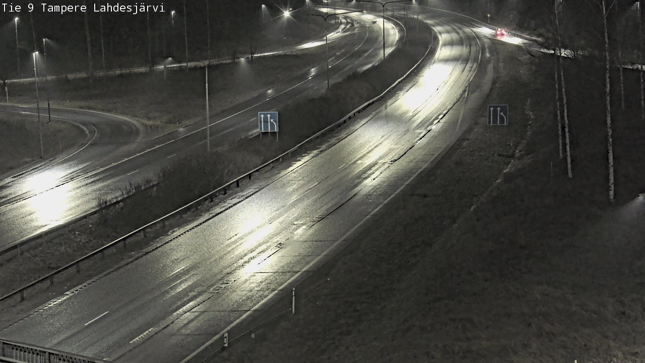Weather Camera Image Väg 9 Tammerfors, Lahdesjärvi, Tampere, Pirkanmaa