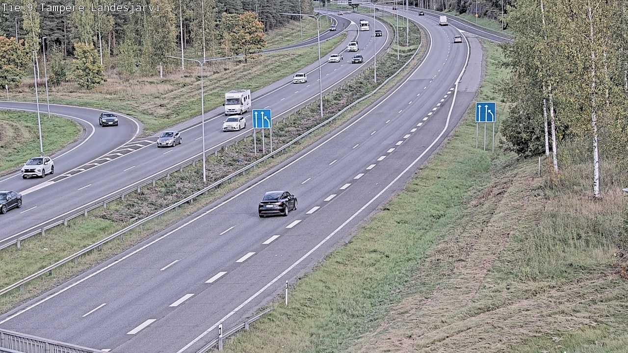 Kelikamerat Kuva Tie 9 Tampere, Lahdesjärvi, Tampere, Pirkanmaa