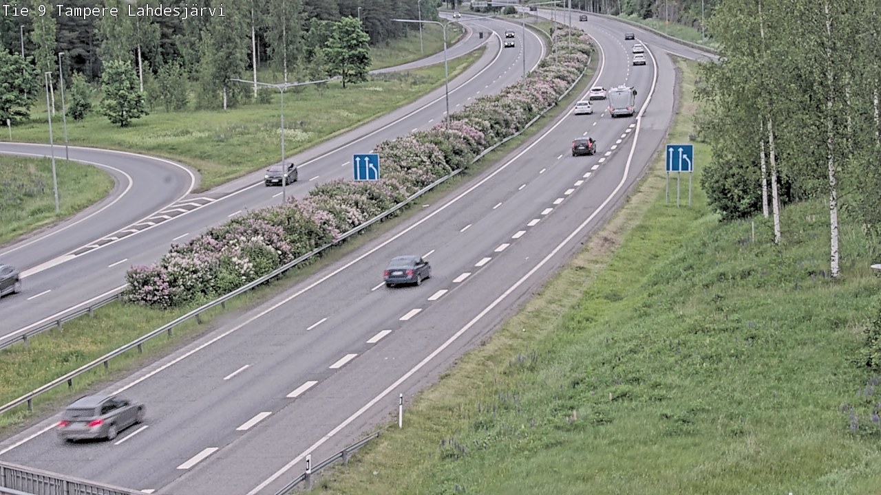 Kelikamerat Kuva Tie 9 Tampere, Lahdesjärvi, Tampere, Pirkanmaa
