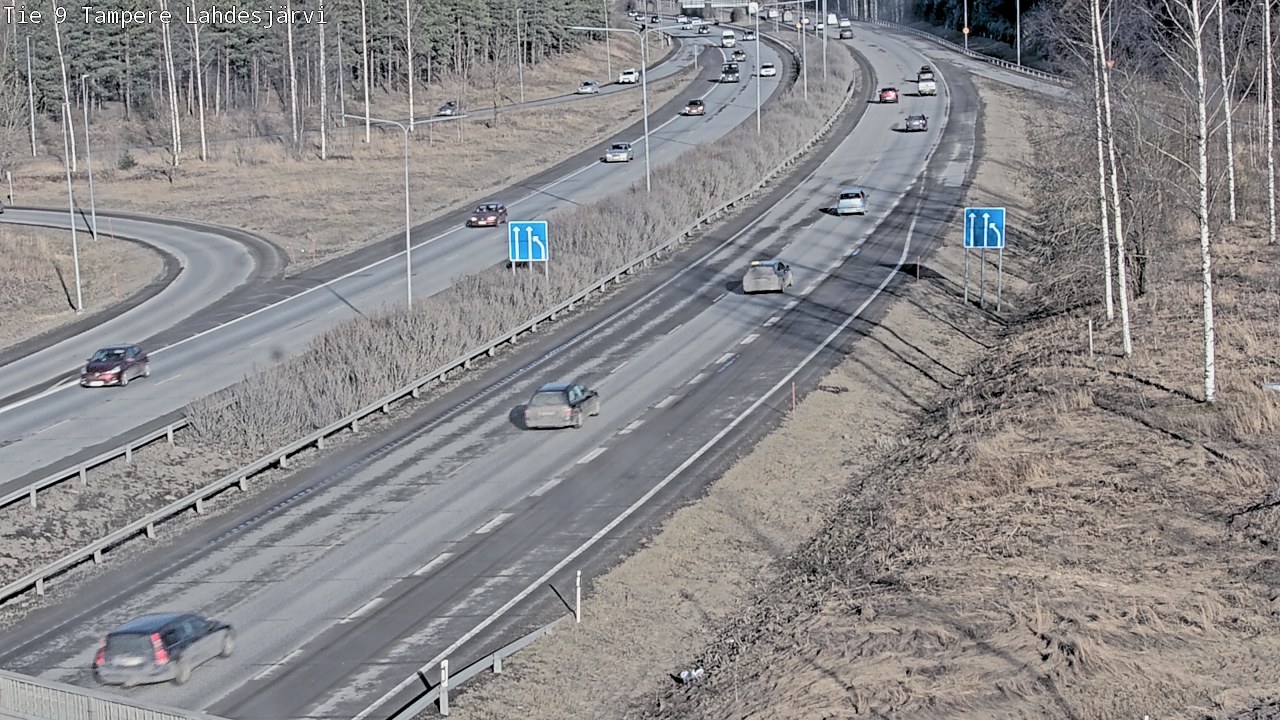 Kelikamerat Kuva Tie 9 Tampere, Lahdesjärvi, Tampere, Pirkanmaa