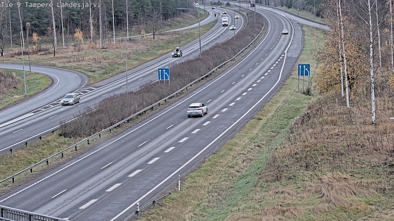 Kelikamerat Kuva Tie 9 Tampere, Lahdesjärvi, Tampere, Pirkanmaa