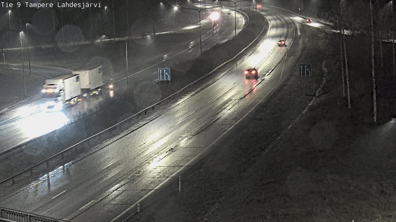 Weather Camera Image Väg 9 Tammerfors, Lahdesjärvi, Tampere, Pirkanmaa
