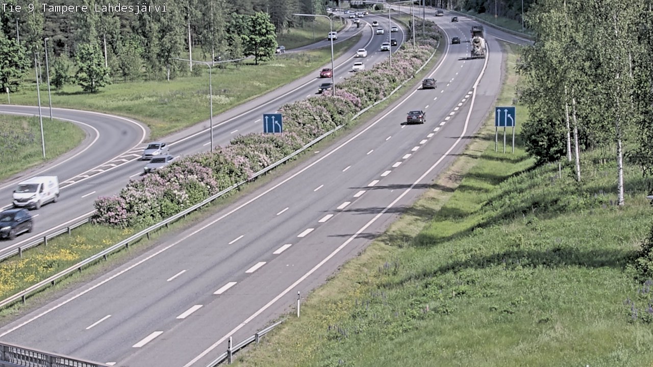 Kelikamerat Kuva Tie 9 Tampere, Lahdesjärvi, Tampere, Pirkanmaa