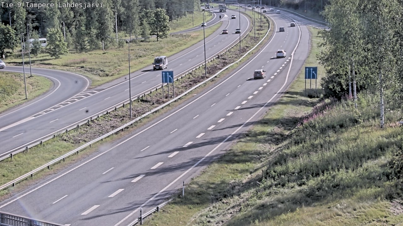 Kelikamerat Kuva Tie 9 Tampere, Lahdesjärvi, Tampere, Pirkanmaa
