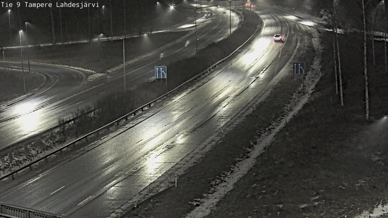 Weather Camera Image Väg 9 Tammerfors, Lahdesjärvi, Tampere, Pirkanmaa