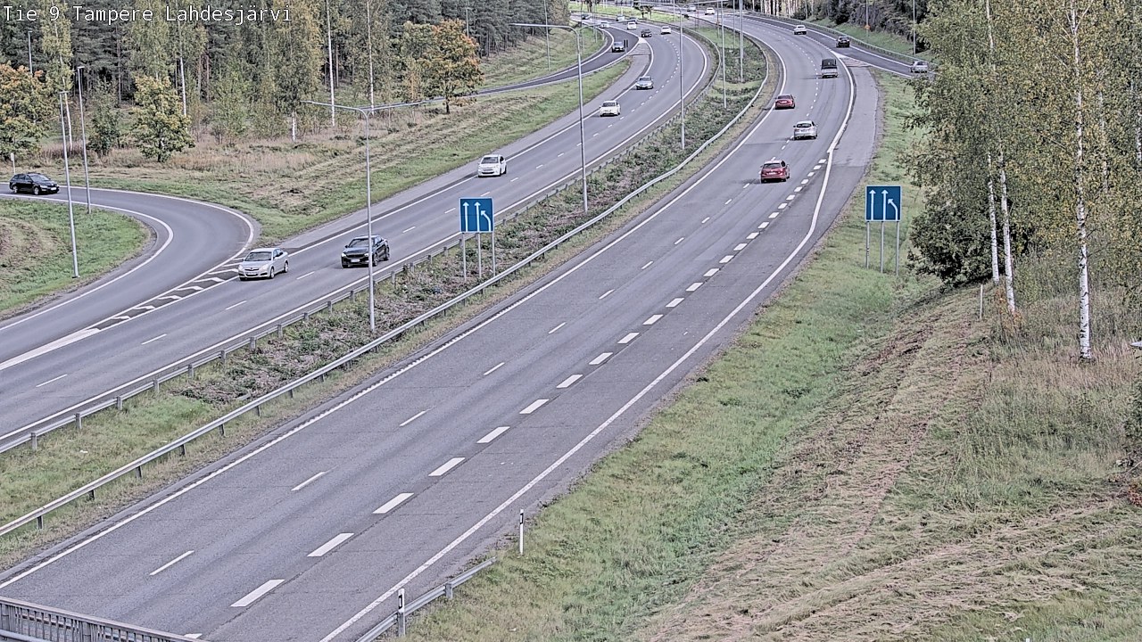 Kelikamerat Kuva Tie 9 Tampere, Lahdesjärvi, Tampere, Pirkanmaa