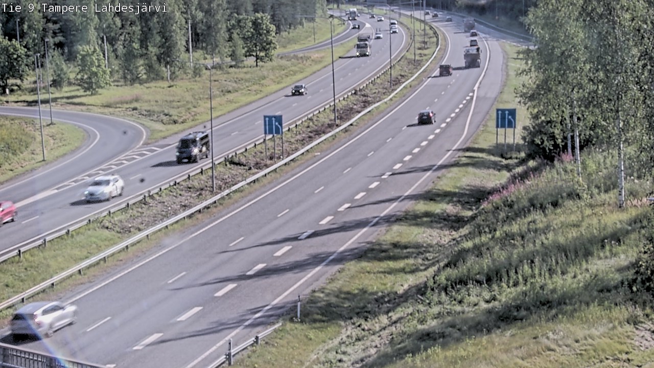 Kelikamerat Kuva Tie 9 Tampere, Lahdesjärvi, Tampere, Pirkanmaa