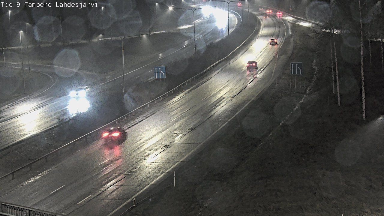 Weather Camera Image Väg 9 Tammerfors, Lahdesjärvi, Tampere, Pirkanmaa