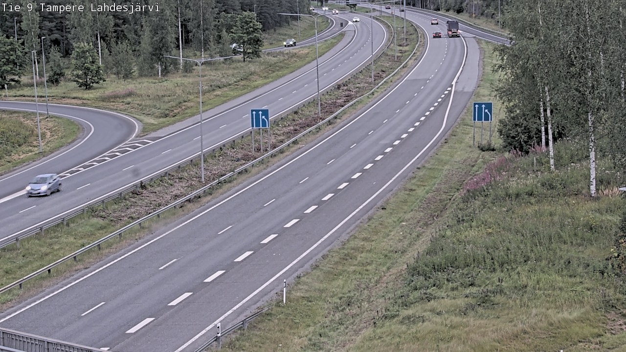 Weather Camera Image Road 9 Tampere, Lahdesjärvi, Tampere, Pirkanmaa