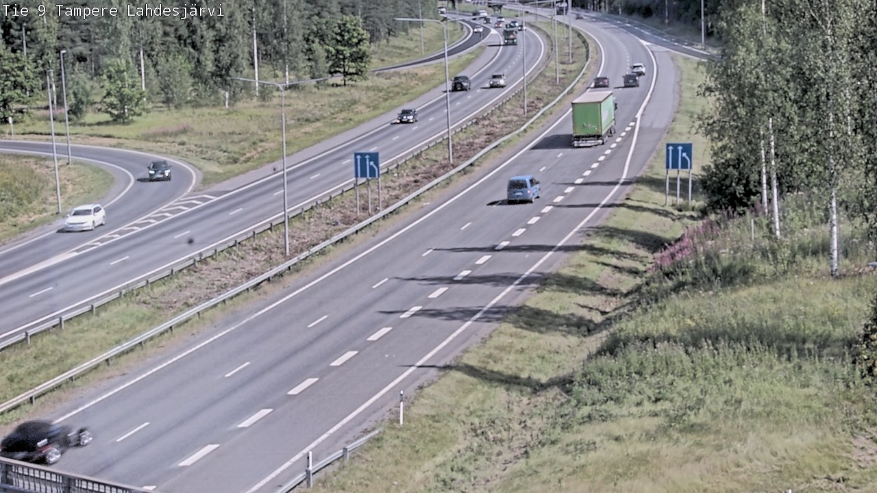 Kelikamerat Kuva Tie 9 Tampere, Lahdesjärvi, Tampere, Pirkanmaa