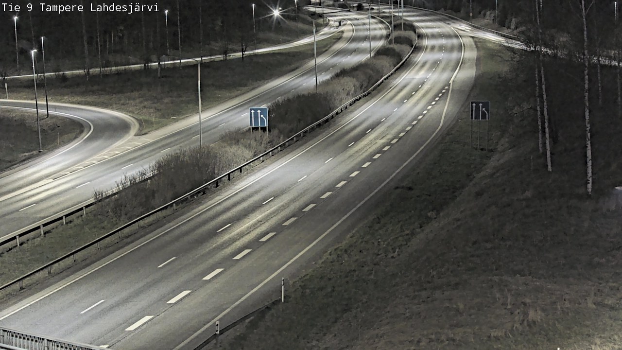 Weather Camera Image Road 9 Tampere, Lahdesjärvi, Tampere, Pirkanmaa
