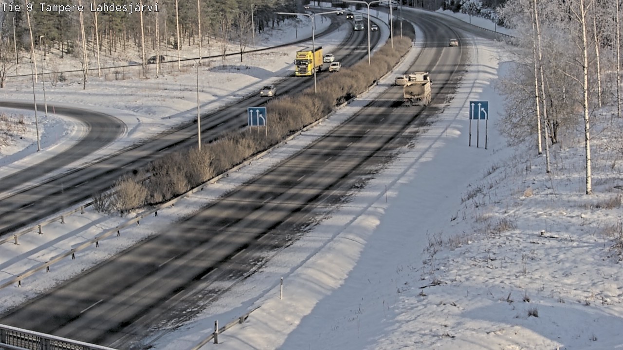 Kelikamerat Kuva Tie 9 Tampere, Lahdesjärvi, Tampere, Pirkanmaa