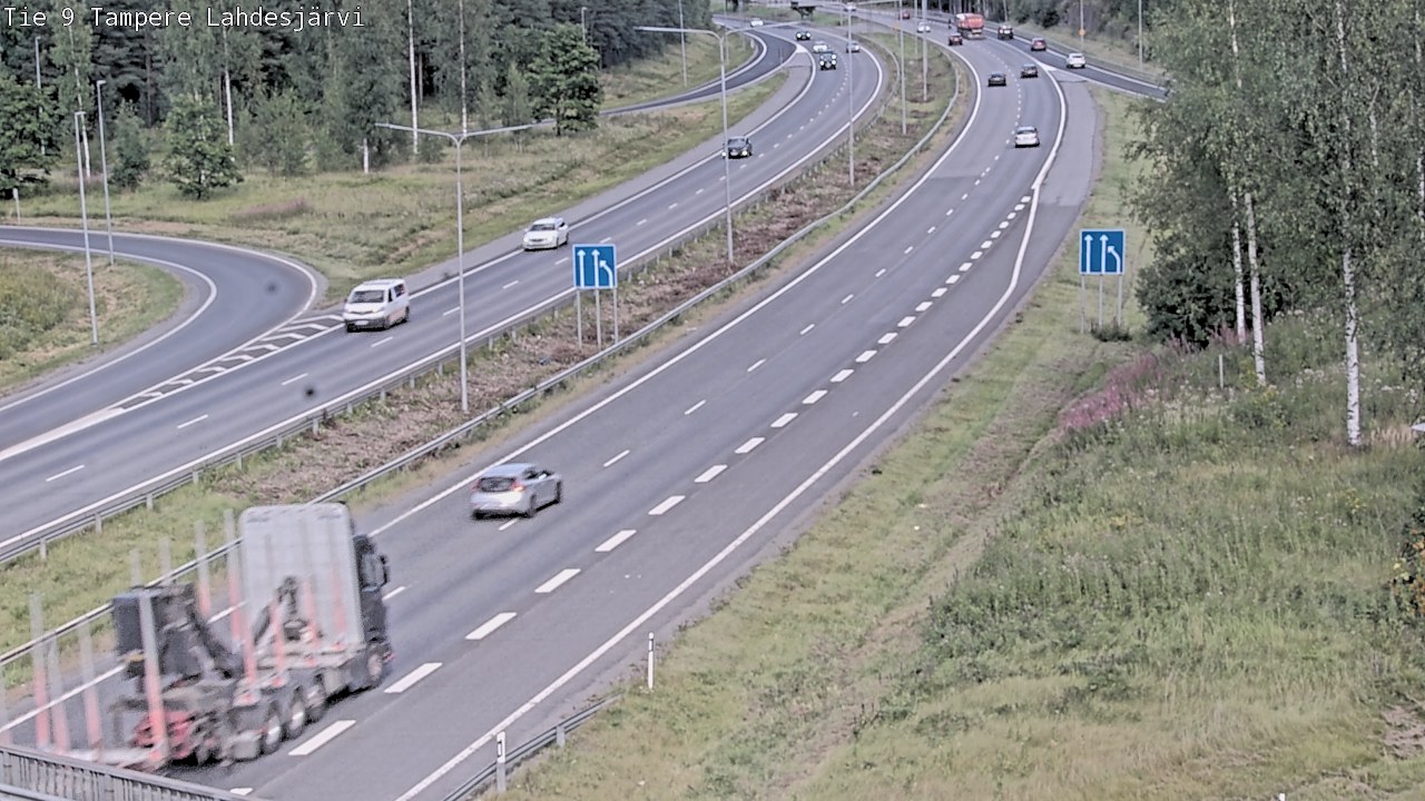 Kelikamerat Kuva Tie 9 Tampere, Lahdesjärvi, Tampere, Pirkanmaa