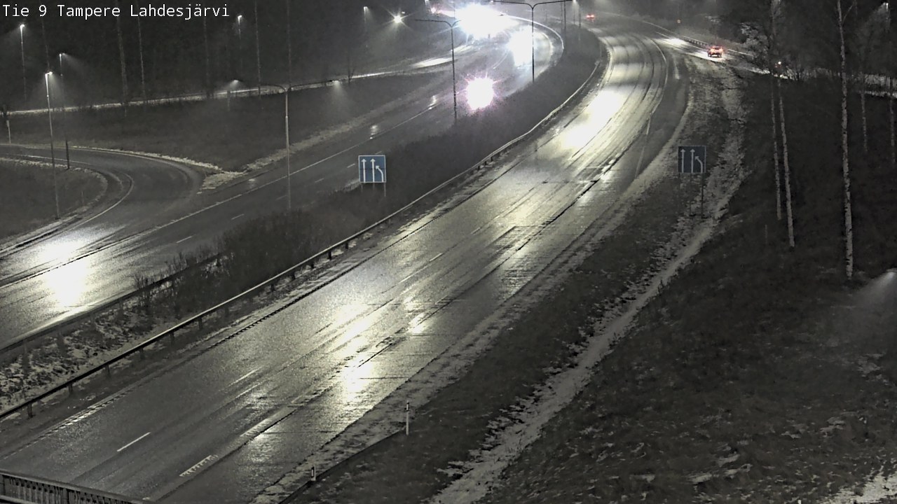 Weather Camera Image Väg 9 Tammerfors, Lahdesjärvi, Tampere, Pirkanmaa