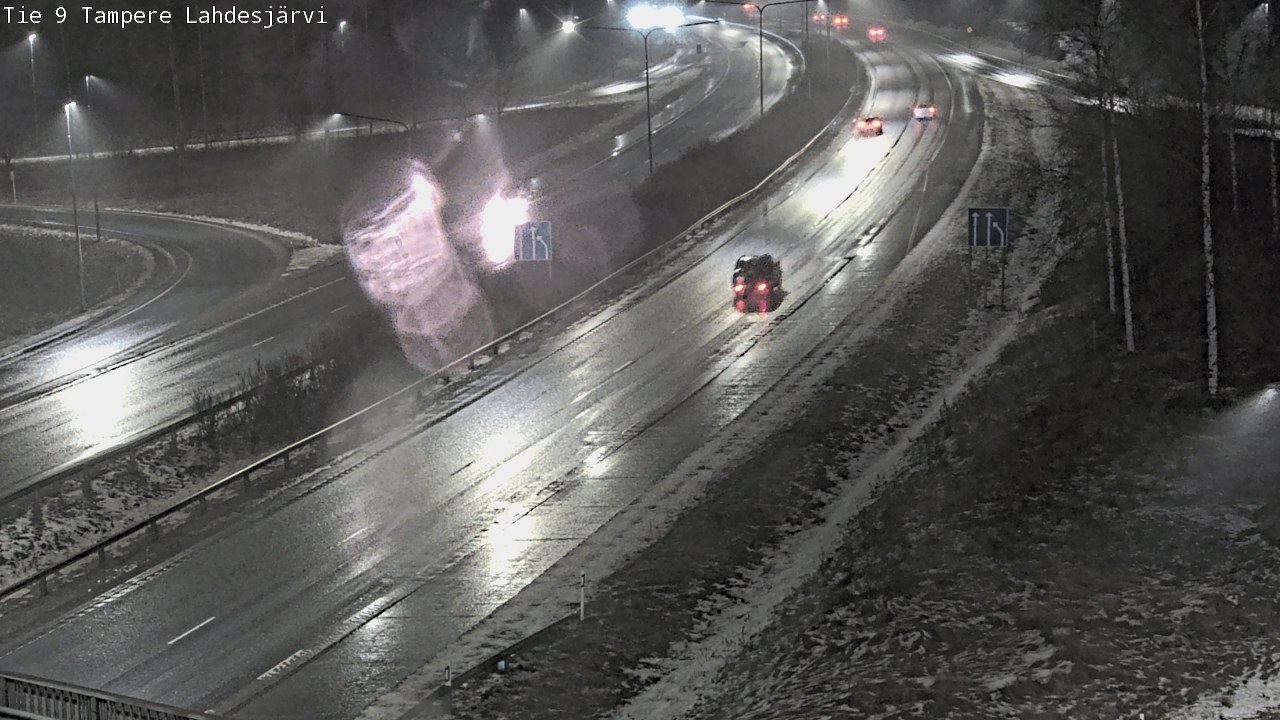 Weather Camera Image Väg 9 Tammerfors, Lahdesjärvi, Tampere, Pirkanmaa